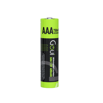 Goui Piles Rechargeables avec port Type-C AAA (2 pièces)