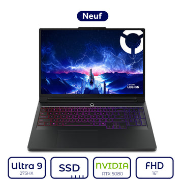 Lenovo Legion Pro 7 16IAX10H Intel Core Ultra 9 275HX NVIDIA GeForce RTX 5080 16Go