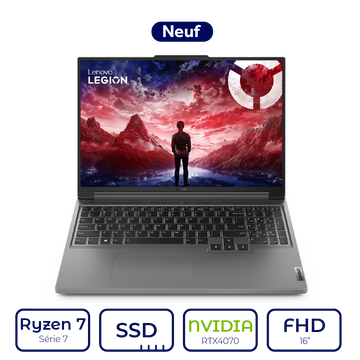 Lenovo Legion Slim 5 16ARP9 Ryzen 7 Série 7 RTX 4070