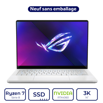Asus ROG Zephyrus G14 G403UV Q72W Ryzen 7 Série 8 RTX 4060