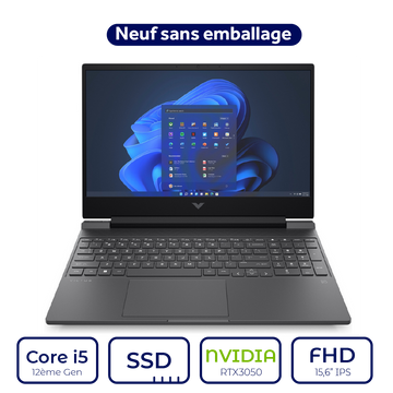 HP Victus 15 fa0085nf Intel Core I5 12ème Gen RTX 3050