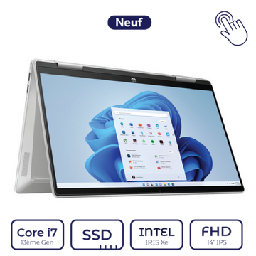 HP Pavilion X360 2in1 14 ek1006nk Intel Core i7 13ème Gen