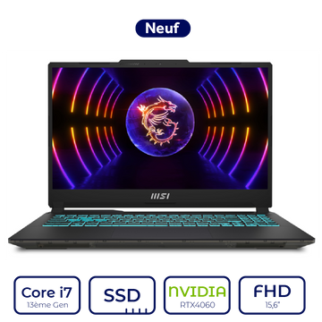 MSI CYBORG 15 A13VF 1473XMA Intel Core i7 13ème Gen RTX4060 8GB