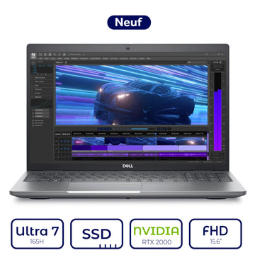 Dell Precision 3591 Intel Core Ultra 7 165H RTX 2000 8 Go