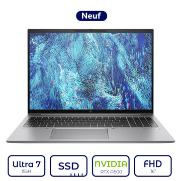 HP ZBook Firefly 16 G11 Intel Core Ultra 7 155H NVIDIA RTX A500 4 Go