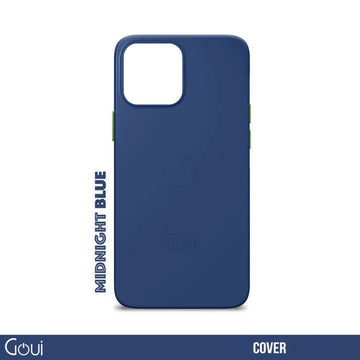 Goui Coque iPhone 14 Pro Bleu nuit avec MagSafe