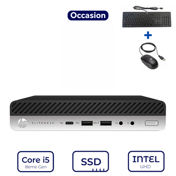 HP EliteDesk 800 G4 USDT Core i5 8ème Gen