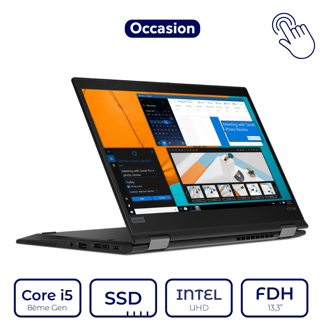 Lenovo ThinkPad L390 Yoga (i5.8-S256-8) · Reconditionné - PC portable reconditionné Lenovo ThinkPad L390 Yoga (i5.8-S256-8) · Reconditionné - PC portable reconditionné
