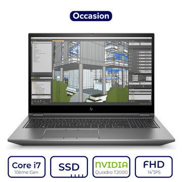 HP ZBook Fury 15 G7 Core i7 10ème Gen