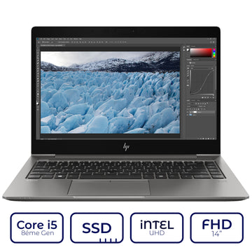 HP ZBook 14u G6 Intel Core i5 8ème Gen Mobile workstation