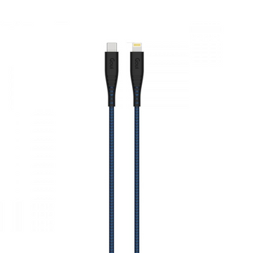 Goui Flex Câble iPhone Lightning vers Type C (1,5 m) - Bleu foncé