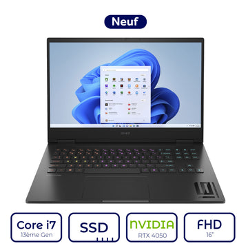 HP OMEN 16-wd0000nk Intel Core i7 13ème Gen NVIDIA GeForce RTX 4050 6 Go