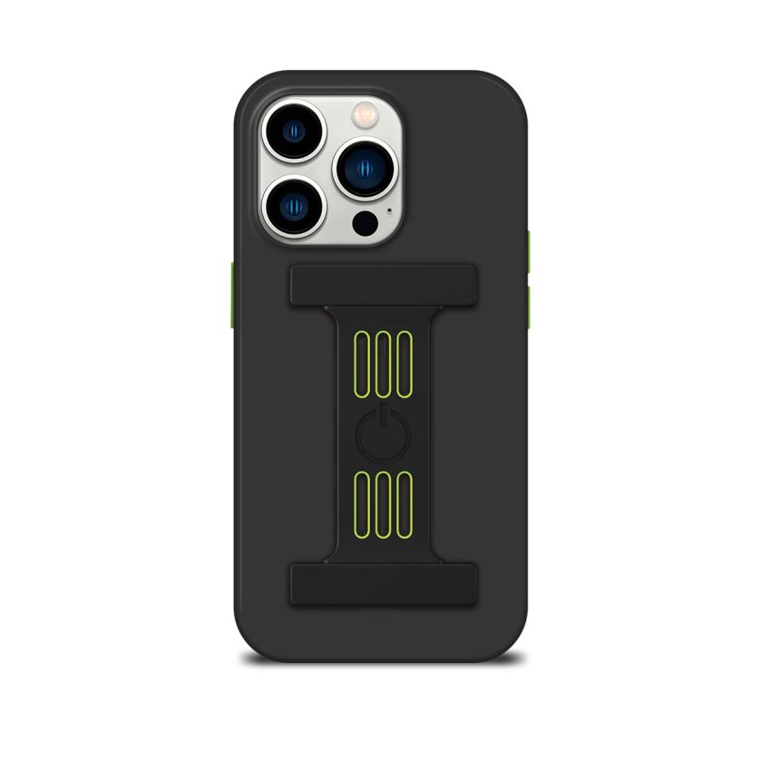 Goui Kit de protection iPhone 15 Pro : Cover + Strap + Incassable