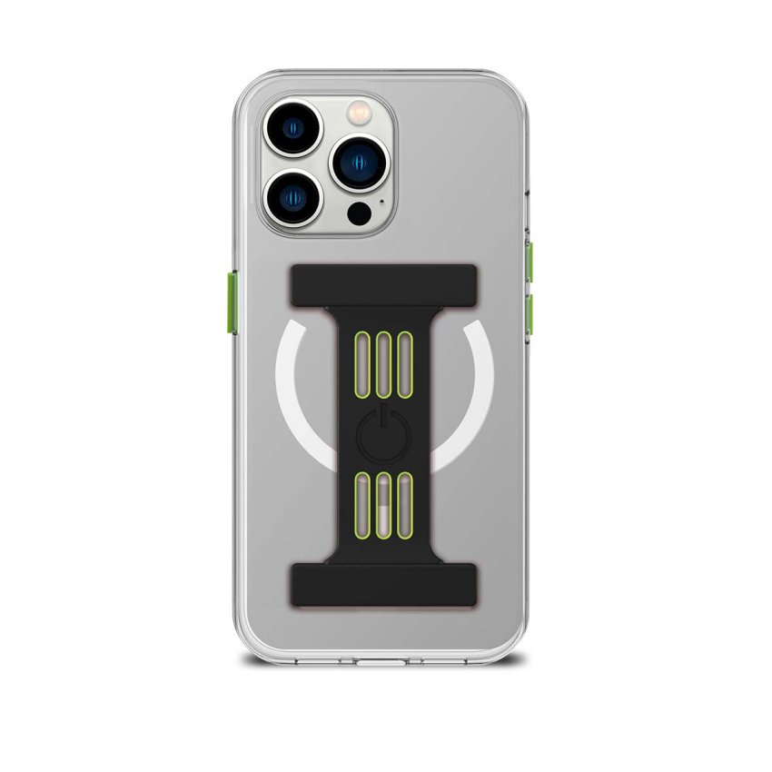 Coque iPhone Transparente avec MagSafe + Strap