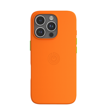 Goui Coque iPhone 16 Pro Orange Tigre avec MagSafe