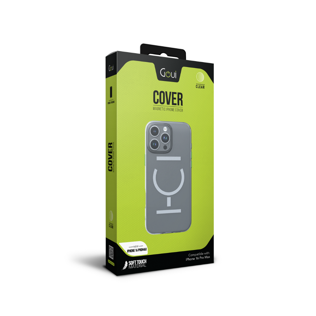 Goui Coque iPhone 16 Pro Max Transparente avec MagSafe