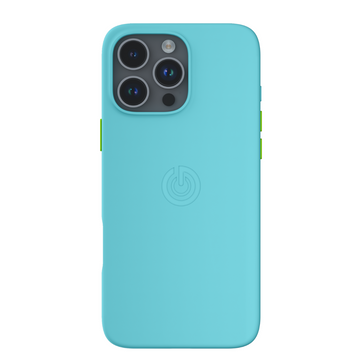 Goui Case iPhone 16 Pro Max Bleu Cyan avec MagSafe