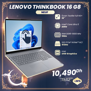 Lenovo ThinkBook 16 G8 Ultra 5 225U