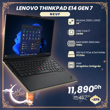 Lenovo ThinkPad E14 Gen 7 Intel Core i7 240H