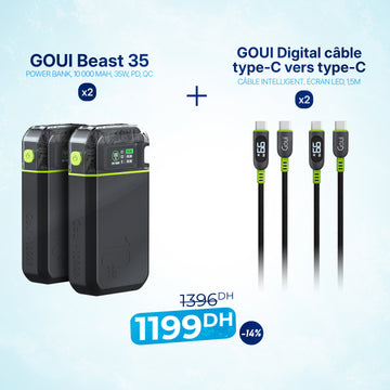 Pack 2x Beast 35 avec 2x Câble Numérique Digital
