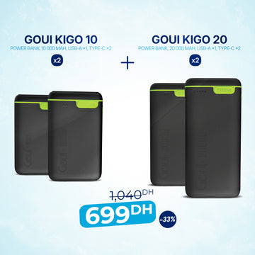 Goui pack 2x Kigo 10 avec 2x Kigo 20