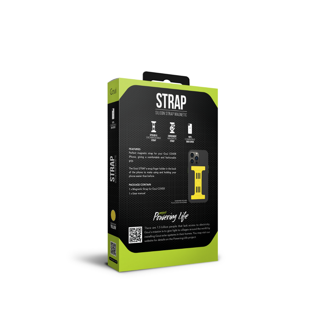 Goui Magnetic Strap Single pc - Sunshine Yellow