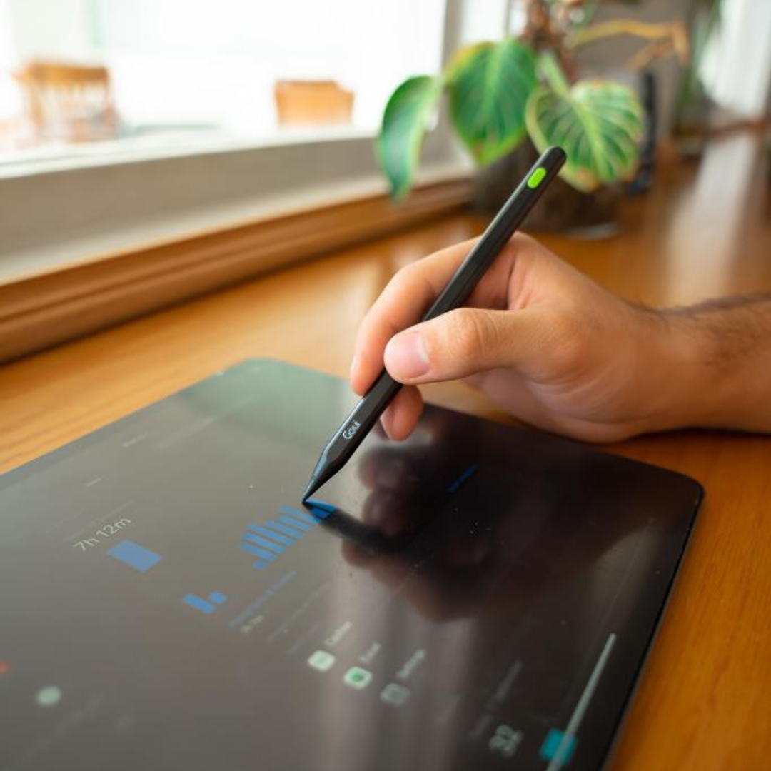 Goui Stylet Pen Magnétique pour iPad - Noir