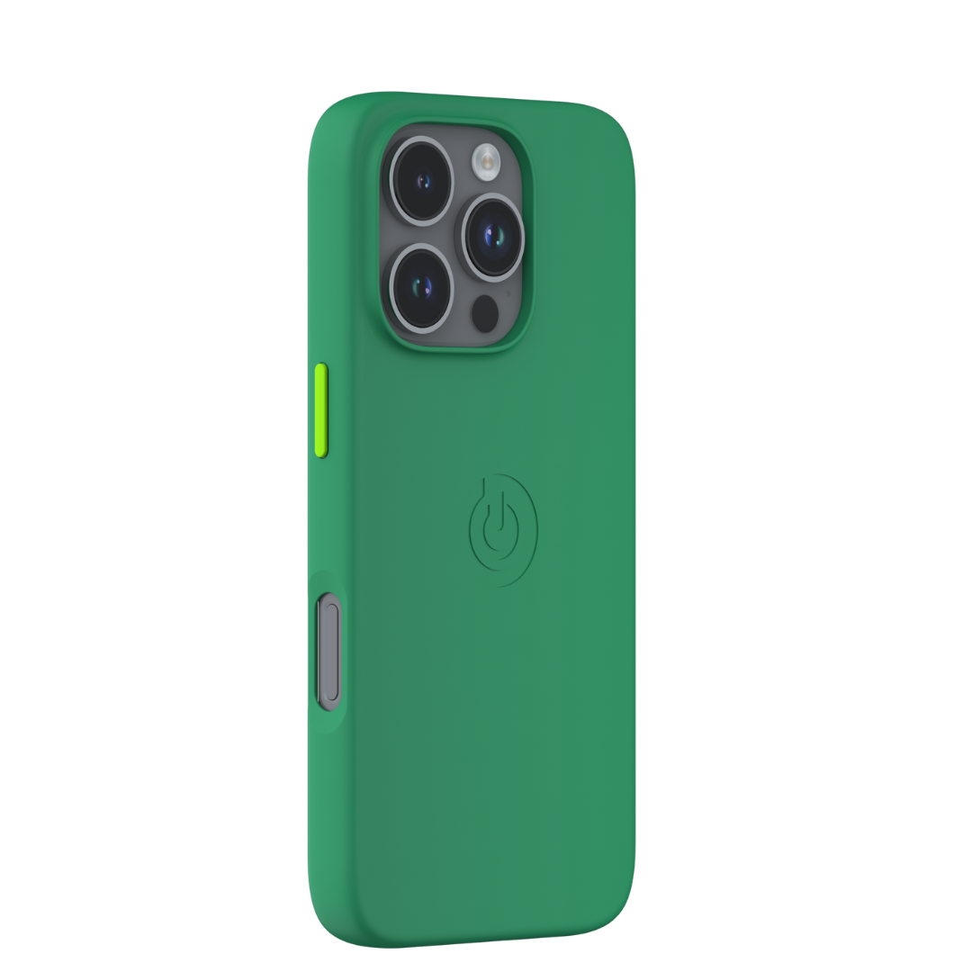 Goui Coque iPhone 16 Pro Max Vert National avec MagSafe