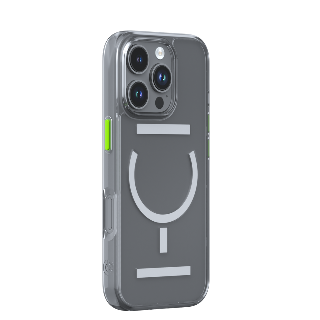 Goui Coque iPhone 16 Pro Transparent avec MagSafe