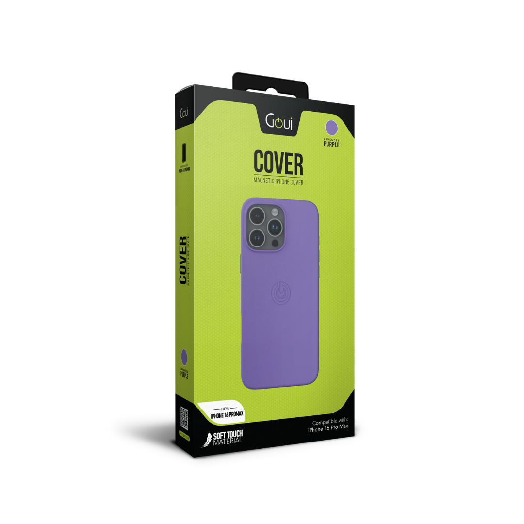 Goui Case iPhone 16 Pro Max Violet Lavande avec MagSafe