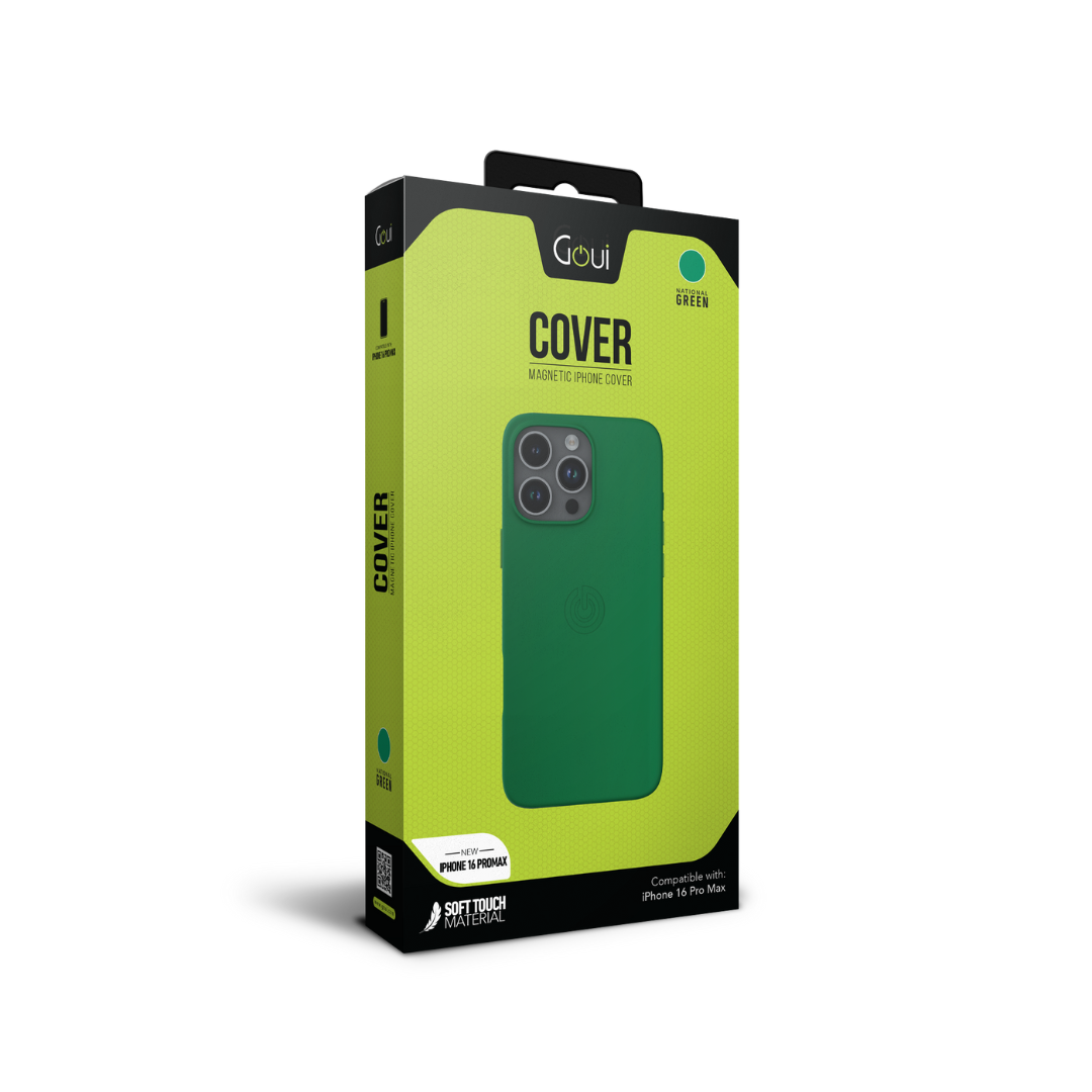 Goui Case iPhone 16 Pro Max Vert National avec MagSafe
