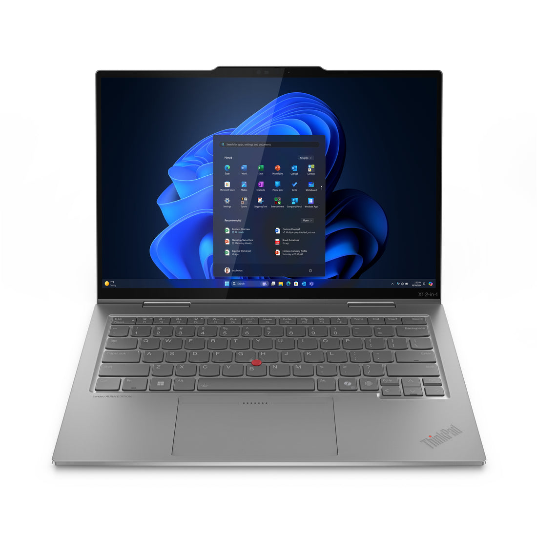 Lenovo ThinkPad X1 2-in-1 G10 Ultra 7 258V 32GoLPDDR5X 1 To - 21NU0077FE