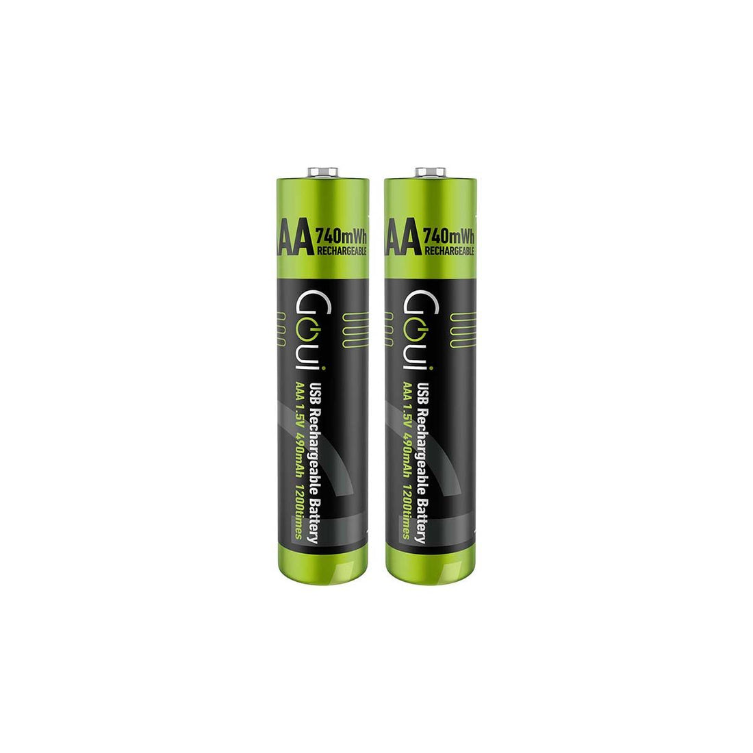 Pack 2x Goui Piles Rechargeables AAA