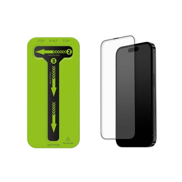 Goui incassable iPhone 15 Pro Max Anti-Glare | Kit Installation Inclus