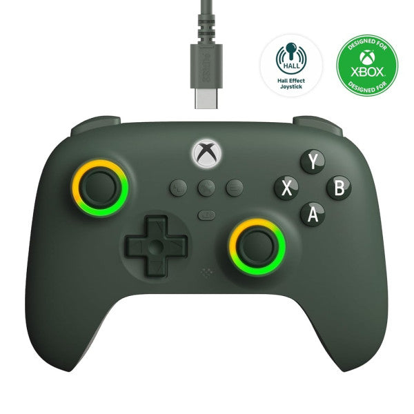 8BitDo Ultimate C Wired Controller Xbox/PC - Dark Green