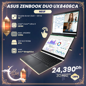 Asus Zenbook Duo UX8406CA Ultra 9 285H