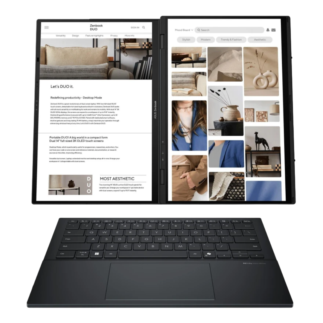 MAYDAN ASUS Zenbook DUO UX8406CA Ultra 9-ARROWLAKE H - Photo 1