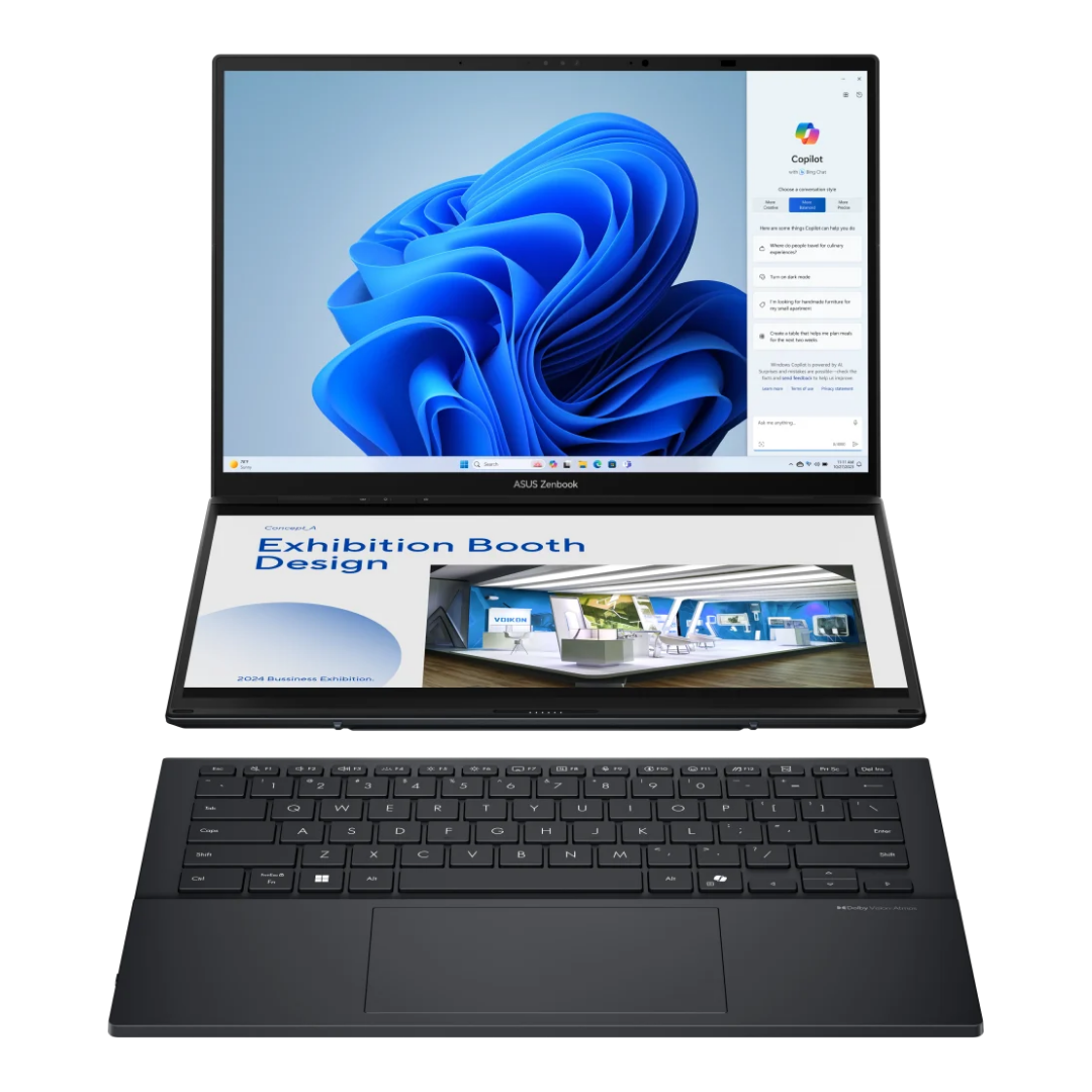 MAYDAN ASUS Zenbook DUO UX8406CA OLED WUXGA Ultra 7 255H - Photo 1