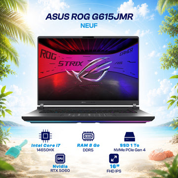 ASUS ROG G615JMR - Core i7 14650HX NVIDIA RTX 5060 8GB