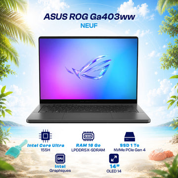 ASUS Asus Gamer Rog Ga403ww 14 Oled R9 Ultra 7 155H