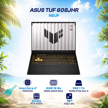 ASUS TUF 608JHR WUXGA - Core i7 14650HX NVIDIA RTX 5050 8GB