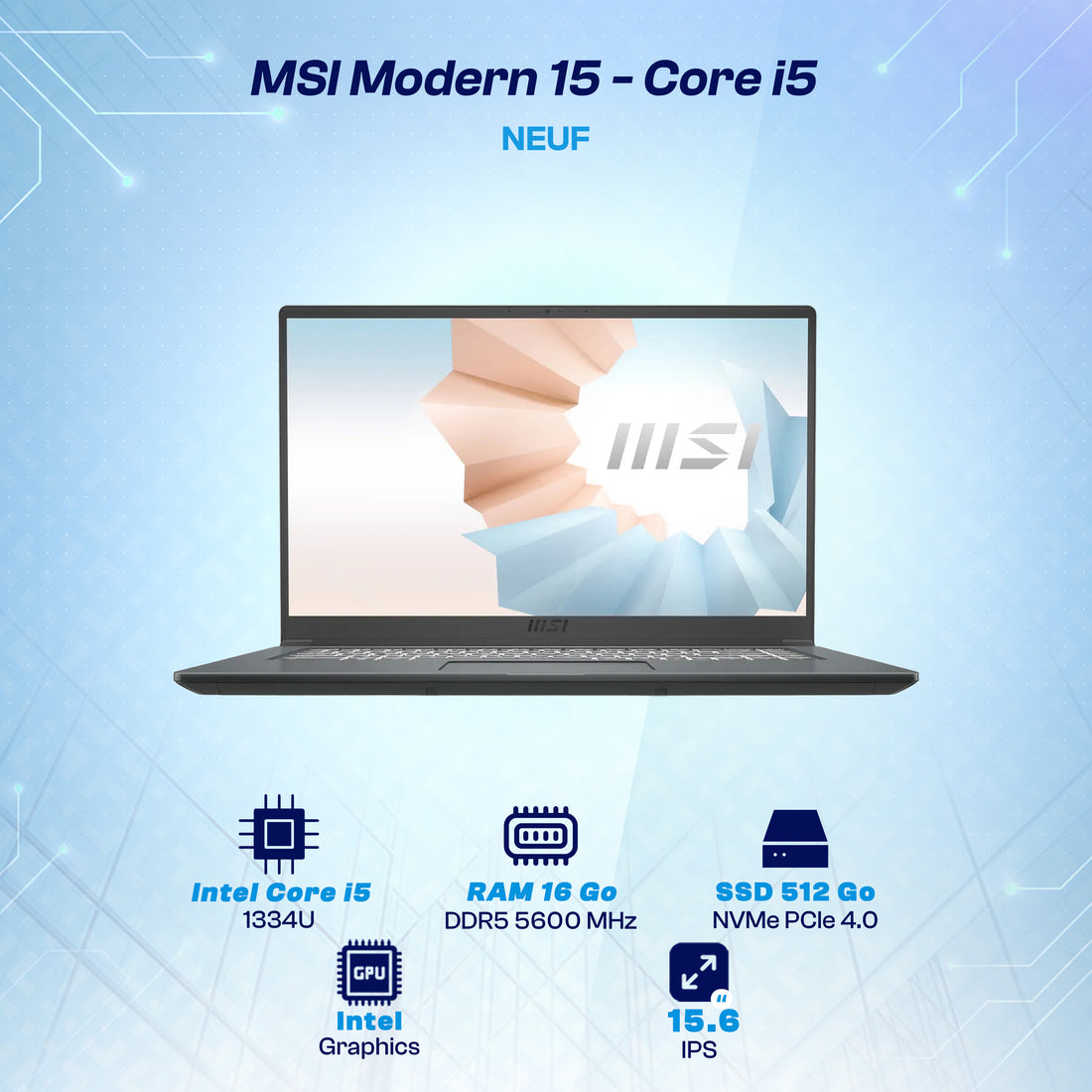 MAYDAN Laptop Creative 2026-09-29 - 9S7-15S111-1000