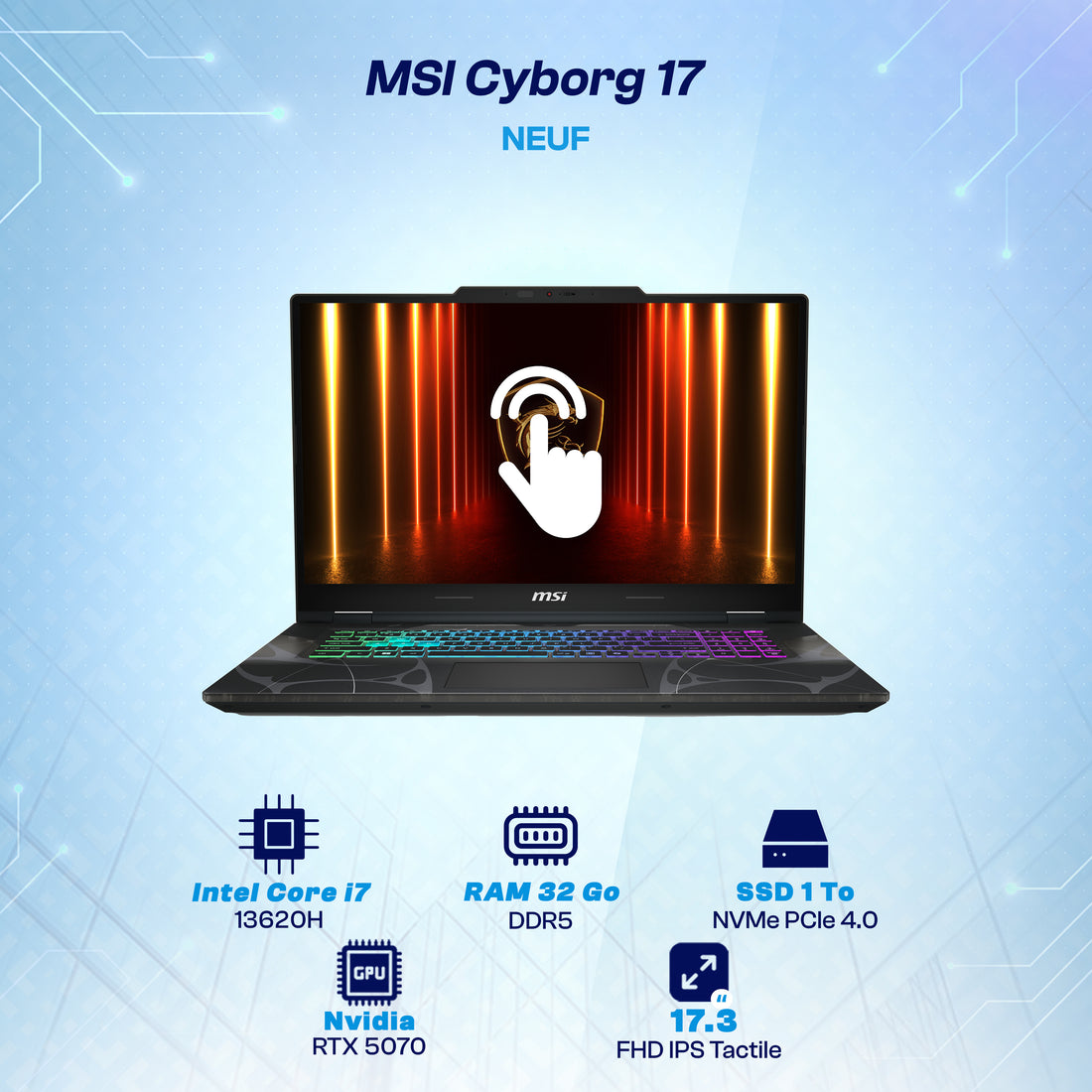 MAYDAN Laptop Creative 2026-09-29 - 9S7-17U332-244