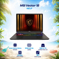 MSI Vector 18 HX AI A2XWJG-1010MA - Core Ultra 9 275HX - NVIDIA GeForce RTX 5090 24 Go - vue de face
