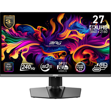 Moniteur MSI MPG 272URX QD UHD OLED 240Hz au Maroc - vue principale