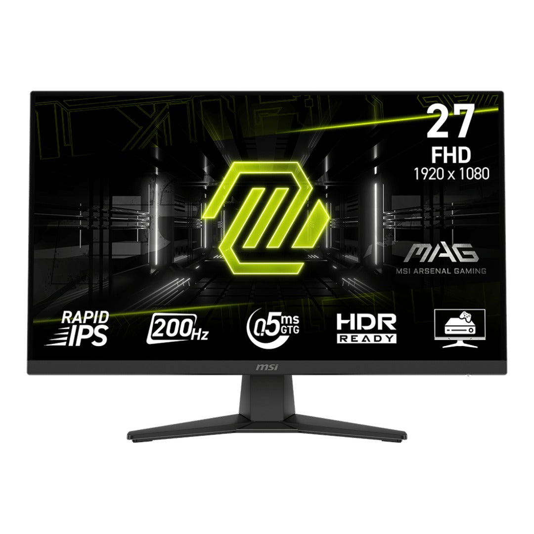 Moniteur MSI MAG 272F FHD IPS 200Hz au Maroc - vue principale