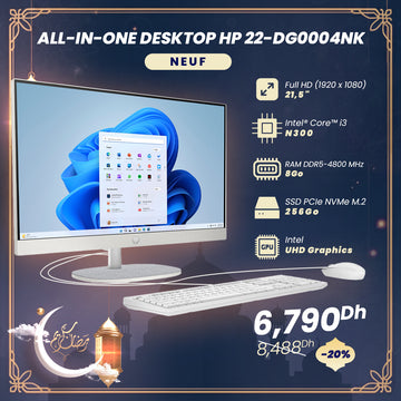 All-In-One Desktop HP 22-dg0004nk Intel i3-N300