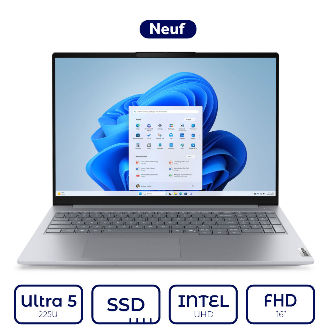 Lenovo ThinkBook 16 Gen 8 Intel Core Ultra 5 225U