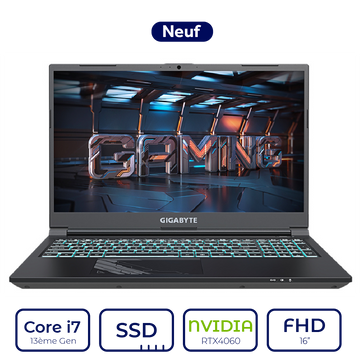Gigabyte G6 KF H3ES854KD Intel Core i7 13ème Gen  RTX4060 8GB