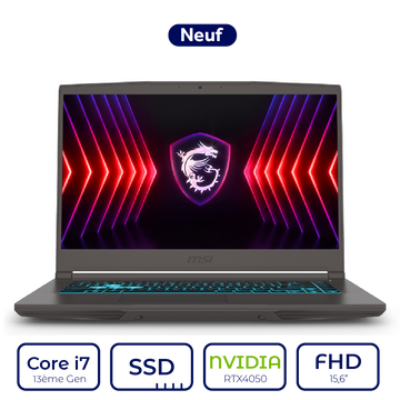 MSI THIN B13VE-2474MA Core i7 13ème RTX4050 6 GB